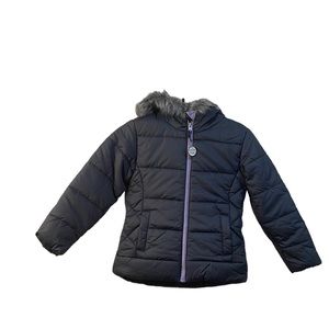 S Rothschild & Co Big Girls Quilt Puffer Coat